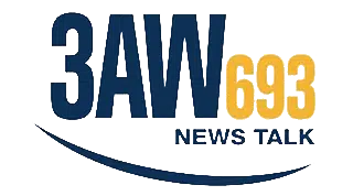 3AW 693 News Talk logo, Shichida was featured on this radio news talk station