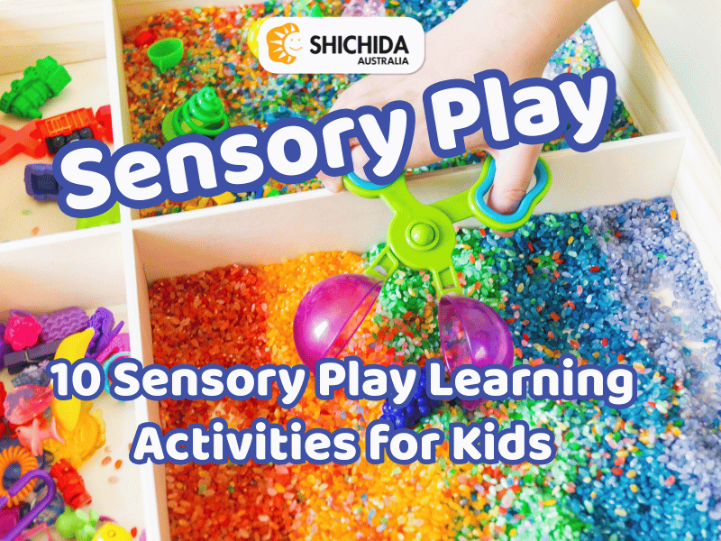 Sensory play guide activity ideas