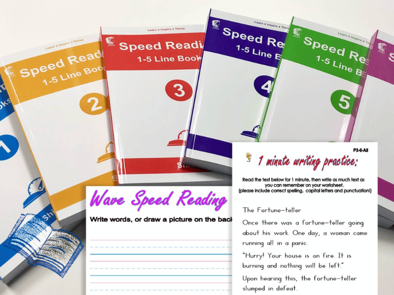 Speed reading for kids with Shichida