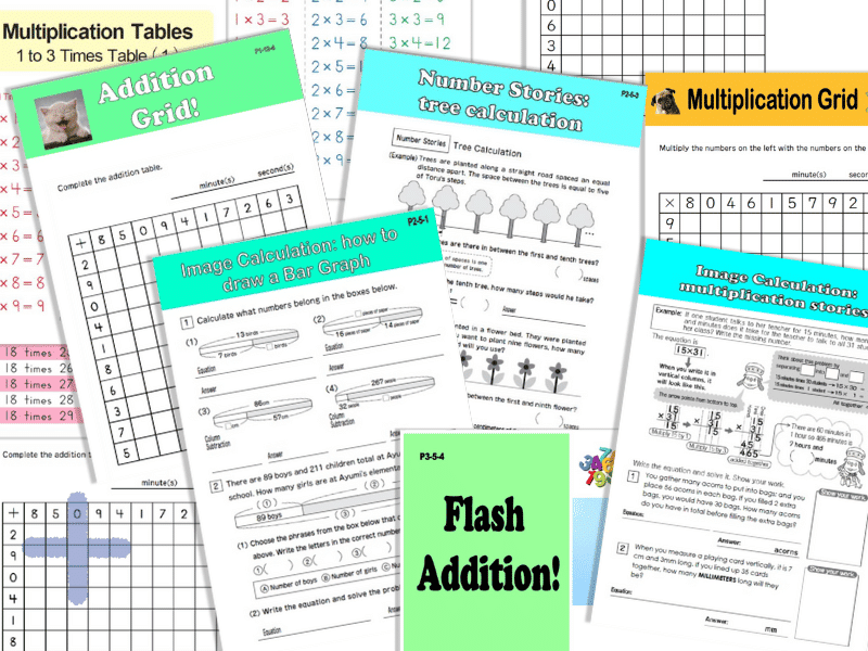 mental math for kids with Shichida