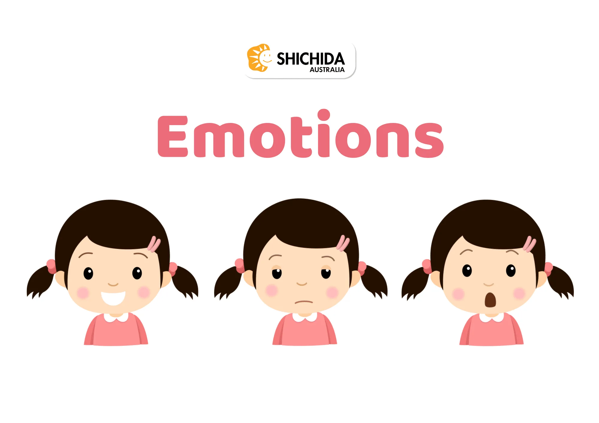 Free DIY Emotions flashcards for kids