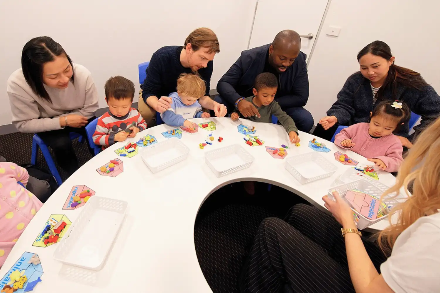 Photo from Shichida Australia: A glimpse inside a Shichida preschool class where every minute is filled with focused, intentional learning. If you are comparing Shichida vs preschool, this is the structured, parent-supported environment that sets Shichida apart.