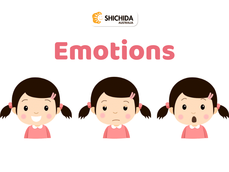 Emotions flashcards for toddlers