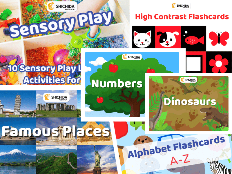 Free DIY flashcards and early learning resources