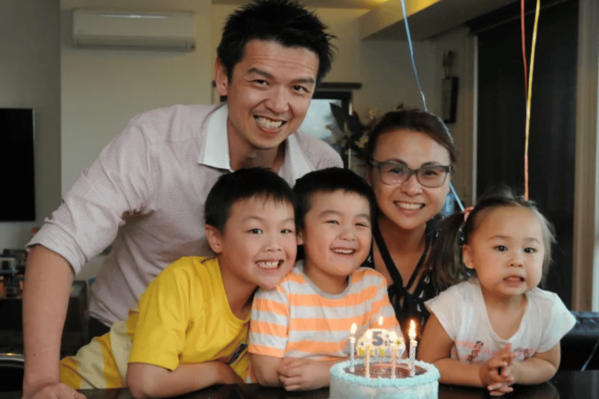 the Wong family, featured in Mamamia, a true Shichida success story