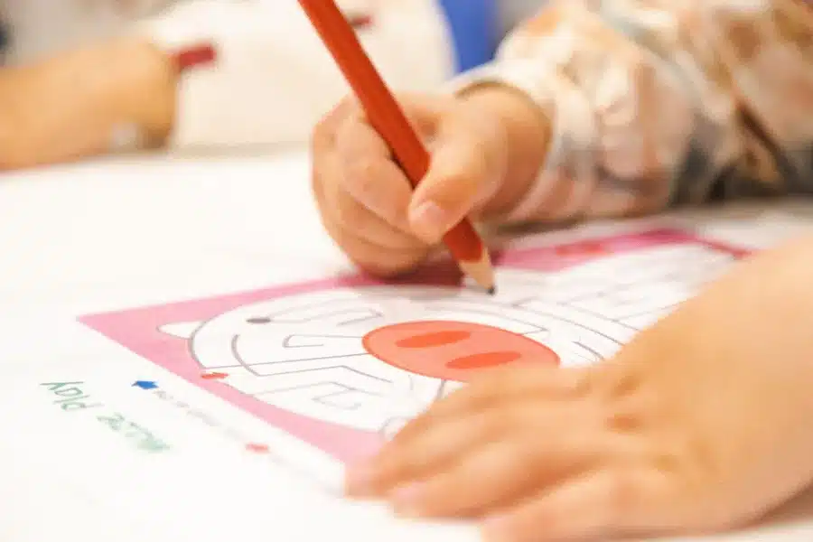 child-drawing-maze-pig