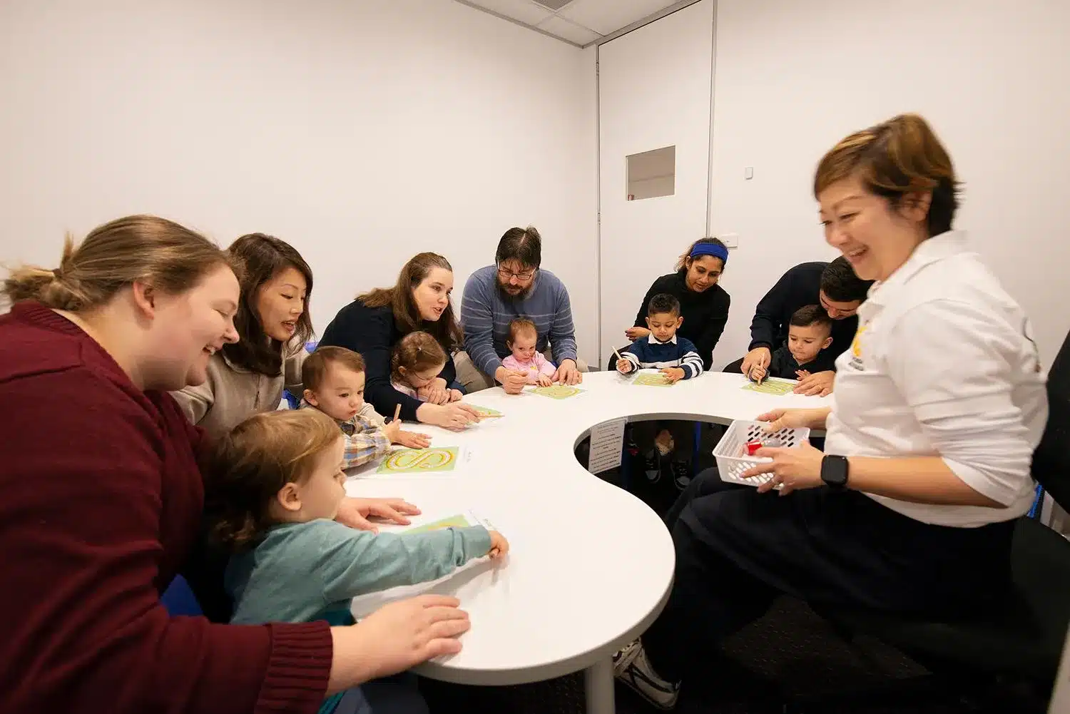 Image by Shichida Australia: Sensory-rich pencil control activities help children strengthen fine motor skills, finger dexterity, and early writing readiness through hands-on exploration.